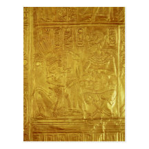 Detail vom goldenen Schrein Postkarte