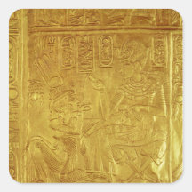 Detail vom goldenen Schrein Quadratsticker