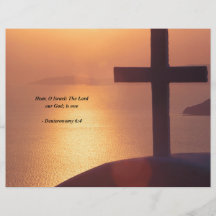 DEUTERONOMY 6:4 FLYER DRUCK