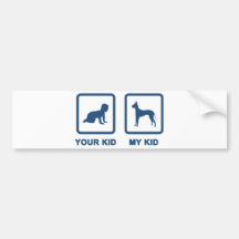 Deutsche Dogge Auto Sticker