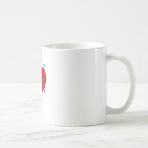 Deutsche Dogge in mir Kaffee Haferl