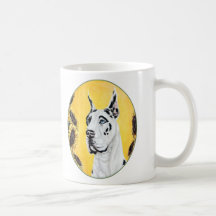 Deutsche Dogge sonniger Harle Becher Haferl