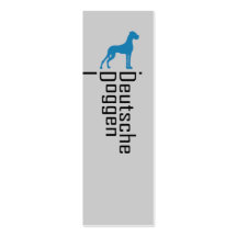 Deutsche Doggen Visitenkarte