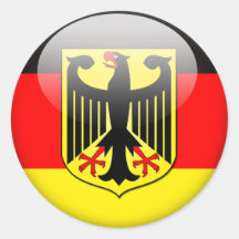 Deutsche Flagge 2,0 Sticker