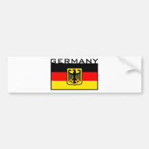 Deutsche Flagge Autoaufkleber