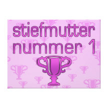 Deutsche Geschenke für Stiefmütter: Stiefmutter Nu Galerie Falt Leinwand