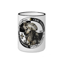 Deutscher Orden Ritter im Angriff  Tasse