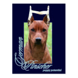 Deutscher Pinscher Postkarten