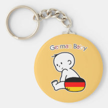 Deutsches Baby Schlüsselanhänger