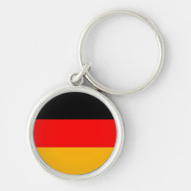 Deutsches Flagge (ohne Adler) erstklassiges keycha Schlüsselband