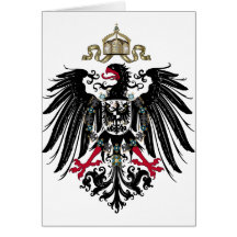 Deutsches Reich-Reichsadler 1889 Grußkarten