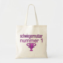 Deutsches Schwiegermutter-Geschenk Schwiegermutter Tragetaschen