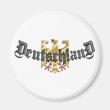 Deutschland-Adlerlogo-T-Shirts und -geschenke Kühlschrankmagnet