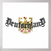 Deutschland-Adlerlogo-T-Shirts und -geschenke Posterdrucke