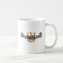 Deutschland-Adlerlogo-T-Shirts und -geschenke Teetasse