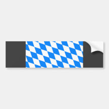 Deutschland-Bayern-Flagge Auto Aufkleber