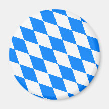 Deutschland-Bayern-Flagge Magnete