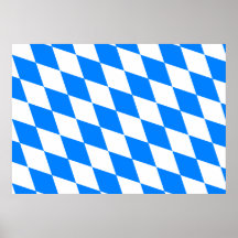Deutschland-Bayern-Flagge Plakatdrucke