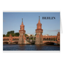 Deutschland Berlin Oberbaumbrucke (St.K.) Karten