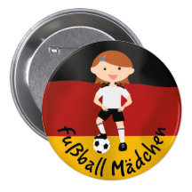 Deutschland Deutschland Fußball Mädchen 3 v2 Buttons