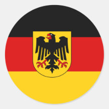 Deutschland, Deutschland Runde Sticker
