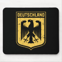 Deutschland Eagle - deutsches Wappen Mauspads
