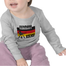 Deutschland-Felsen Hemd