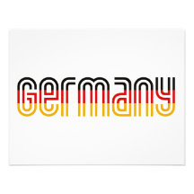 Deutschland-Flagge! Einladungen