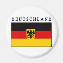 Deutschland Flagge Kühlschrankmagnet