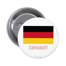 Deutschland-Flagge mit Namen Anstecknadel