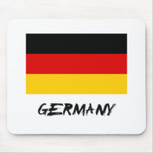 Deutschland-Flagge Mousepad