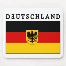 Deutschland Flagge Mousepad