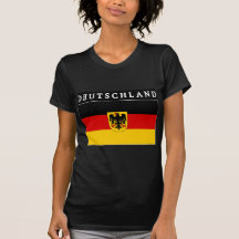 Deutschland Flagge Tshirts