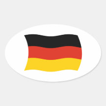 Deutschland-Flaggen-Aufkleber