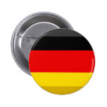 Deutschland-Flaggen-Edelstein Buttons