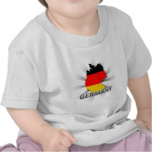 Deutschland-Flaggen-Karte 2,0 Hemd