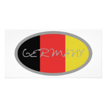 Deutschland-Flaggenentwurf! Photokarten