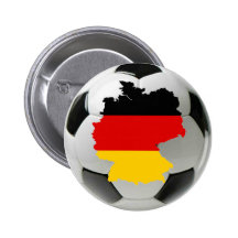 Deutschland-Fußball Button