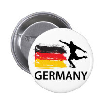 Deutschland-Fußball Buttons