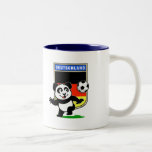 Deutschland-Fußball-Panda Kaffeetasse