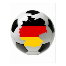 Deutschland-Fußball Postkarten