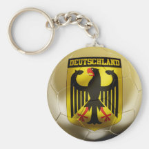 Deutschland-Fußball Schlüsselanhänger