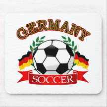 Deutschland-Fußballentwürfe Mauspad