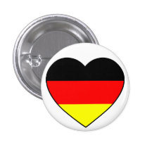Deutschland Herz Fussball Germany Anstecknadel