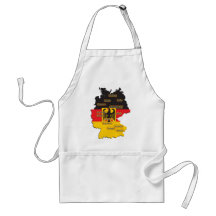 Deutschland-Karte Schürze