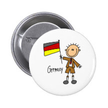 Deutschland-Knopf Button