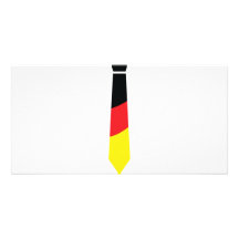 Deutschland krawatte photo karten vorlage