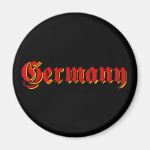 Deutschland-Logo-T-Shirts und andere große Geschen Magnets
