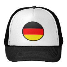 Deutschland-Qualität Flaggen-Kreis Baseballmütze