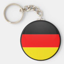 Deutschland-Qualität Flaggen-Kreis Schlüsselbänder